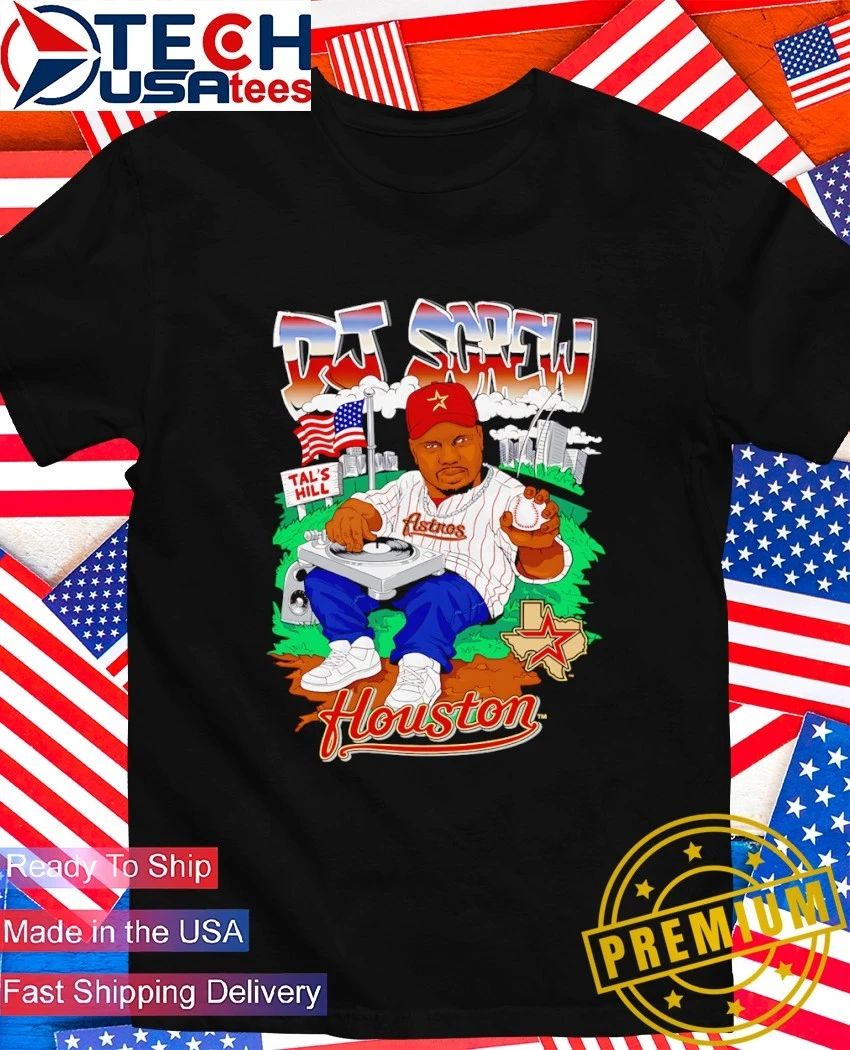 Houston Astros x DJ Screw Tal’s Hill shirt
