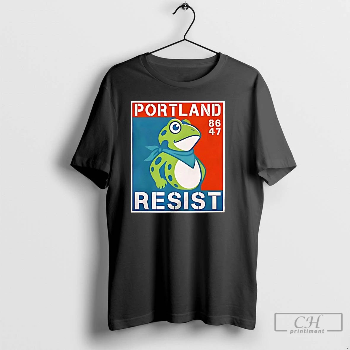 Classic Frog Portland Resist 86 47 T Shirts