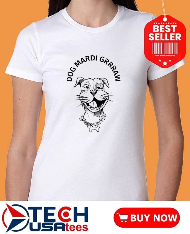 Dog Mardi Grrraw shirt