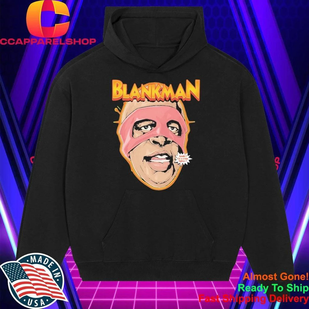Blankman Crime Fighter Mask Shirt