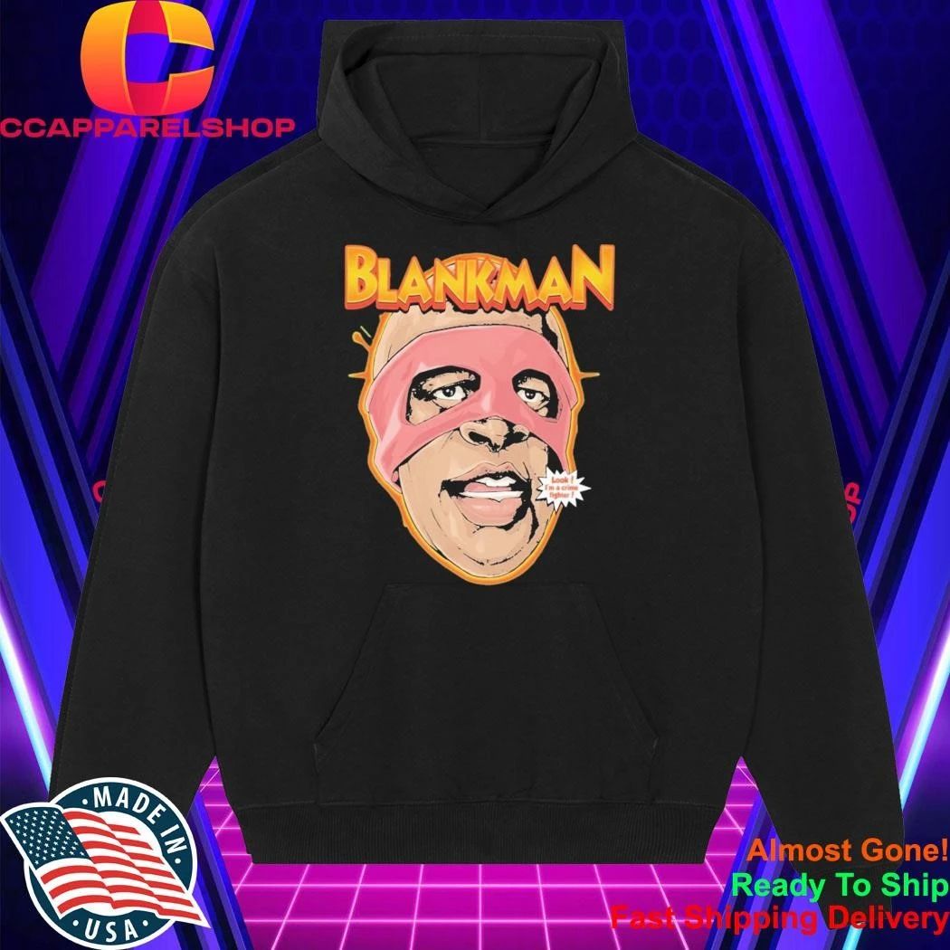 Blankman Crime Fighter Mask Shirt