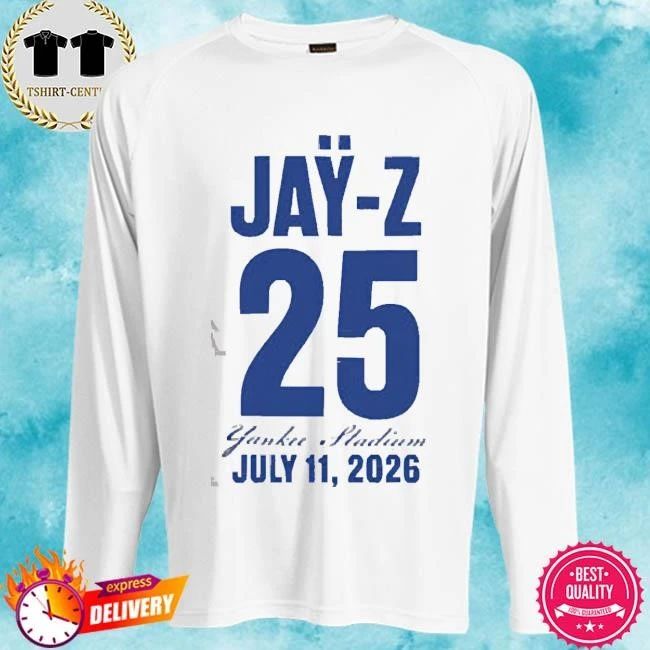 Jay Z The Blueprint 25 Stadium New 2026 Shirt