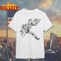 Retro Newspaper Boy Genco Showboat Advertising Mascot Shirt