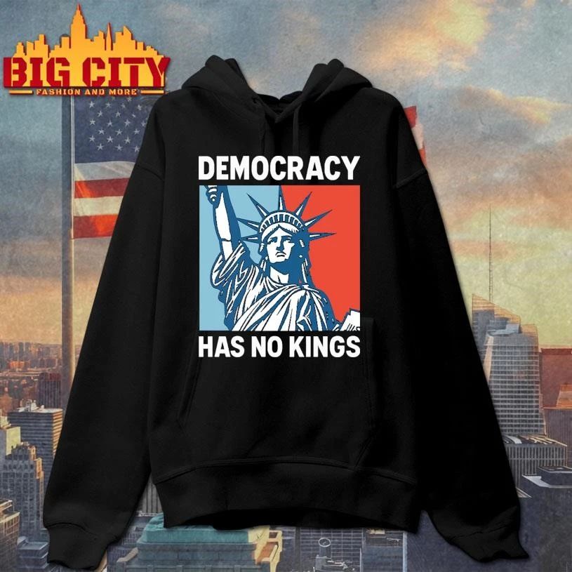 Democracy Has No Kings Anti-Trump Shirt