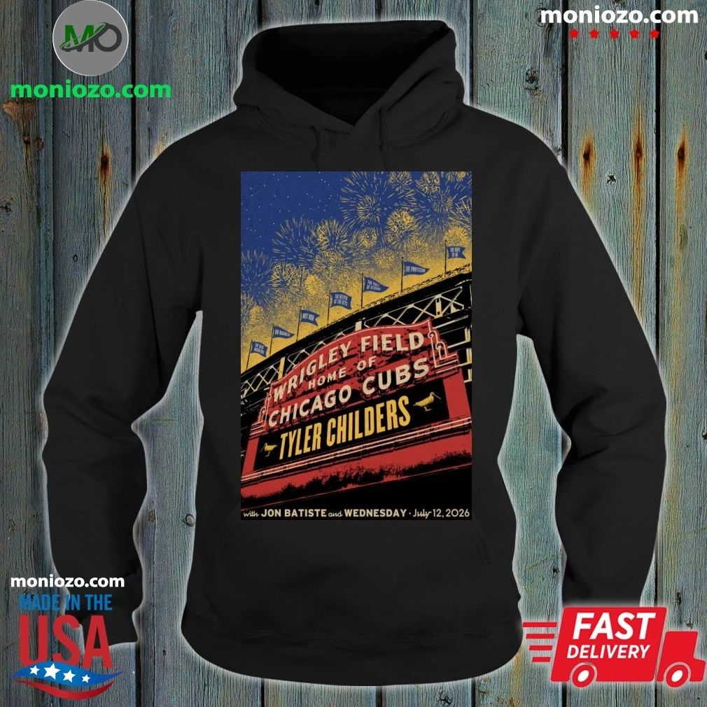 Original Tyler Childers at Wrigley Field Chicago 07 12 2026 Poster T-Shirt