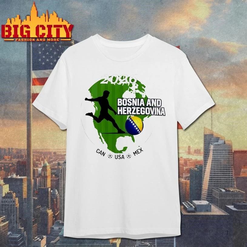 Bosnia and Herzegovina Football CAN USA MEX World Cup 2026 Graphic Shirt