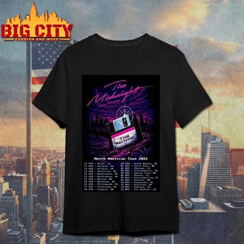 The Midnight North American Tour 2026 Shirt