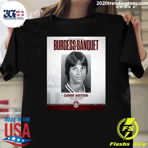 48th Annual Burgess Banquet Carrie Austgen Hall Of Fame 18 Football Shirt