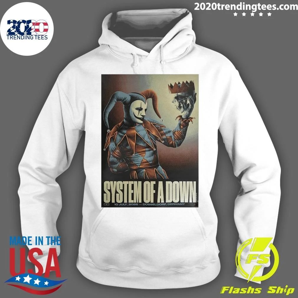 System Of A Down Dusseldorf Germany July 2026 Open Air Park 10 July The Clown Shirt