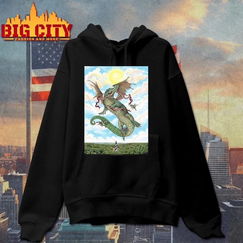 Goose St Augustine Florida 2026 Venue Poster Run Shows At St Augustine Amphitheatre On April 18 And 19 2026 Alligator Chain Yer Dragon Art Shirt
