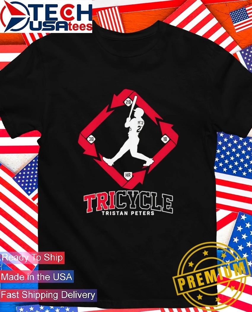 Tristan Peters Chicago White Sox Baseball TriCycle silhouette shirt