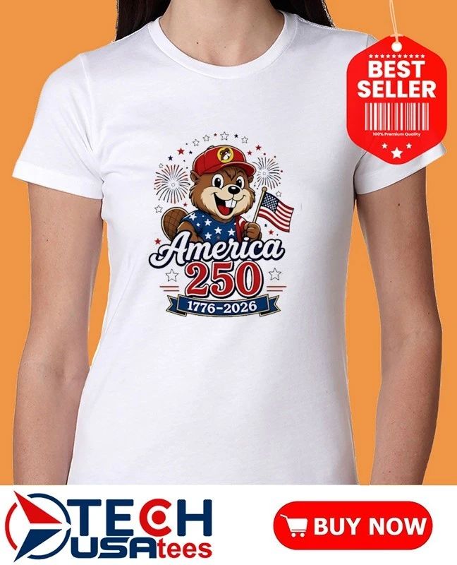 Buc-ee’s America 250 Years of Freedom 1776-2026 shirt