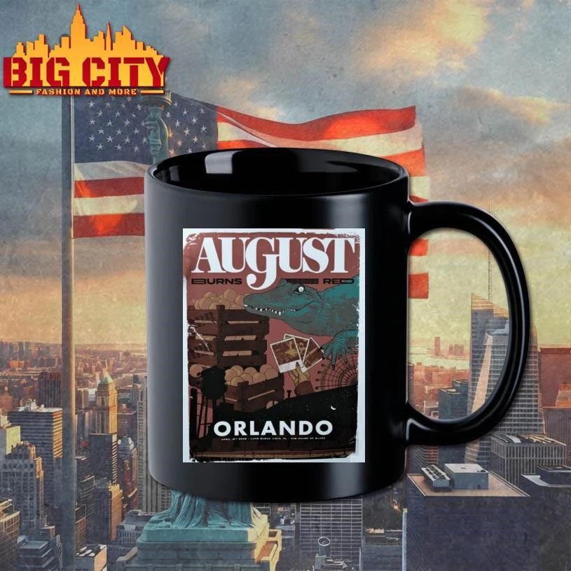August Burns Red Orlando 2026 At Lake Buena Vista The House Of Blues On April 16 2026 Poster Shirt