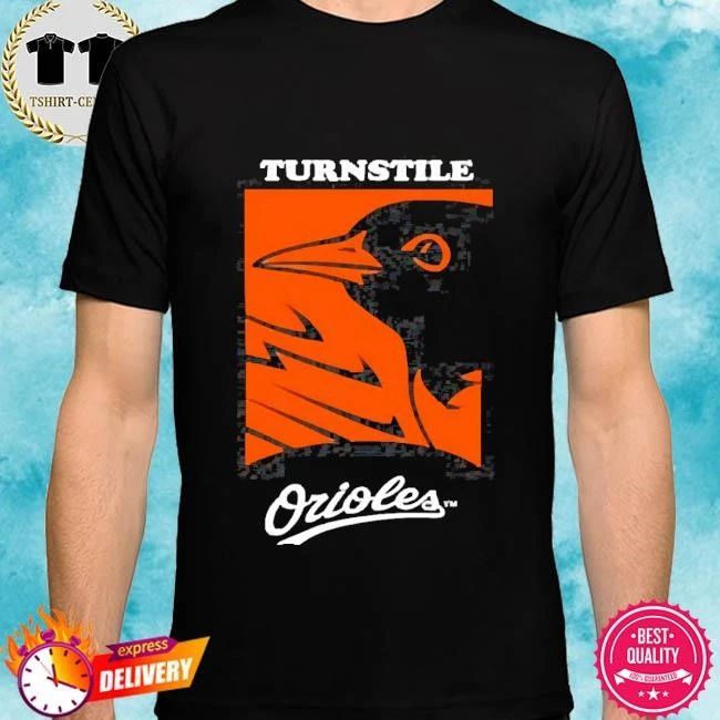 Orioles x Turnstile Night at Camden Yards July 10 2026 shirt