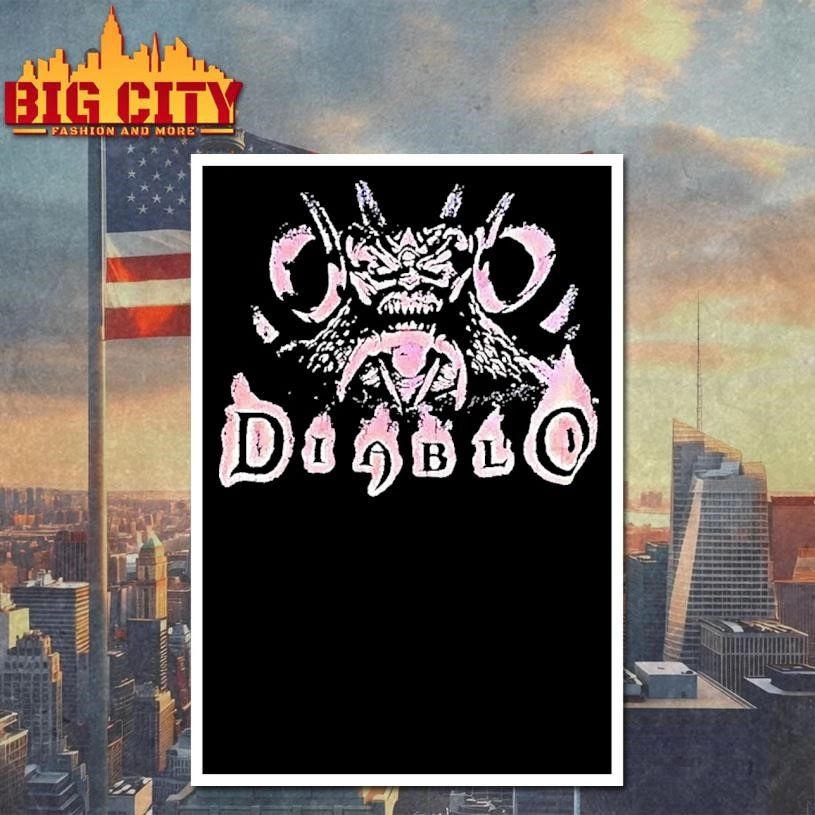 Gaming Apparel Diablo Demon Head Logo Shirt