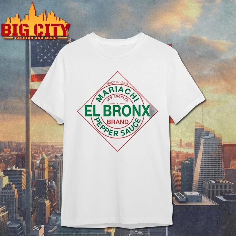 The Bronx And Mariachi El Bronx Australia Tour 2026 Live Super Show Merchandise Sauce El Bronx Pepper Sauce Shirt