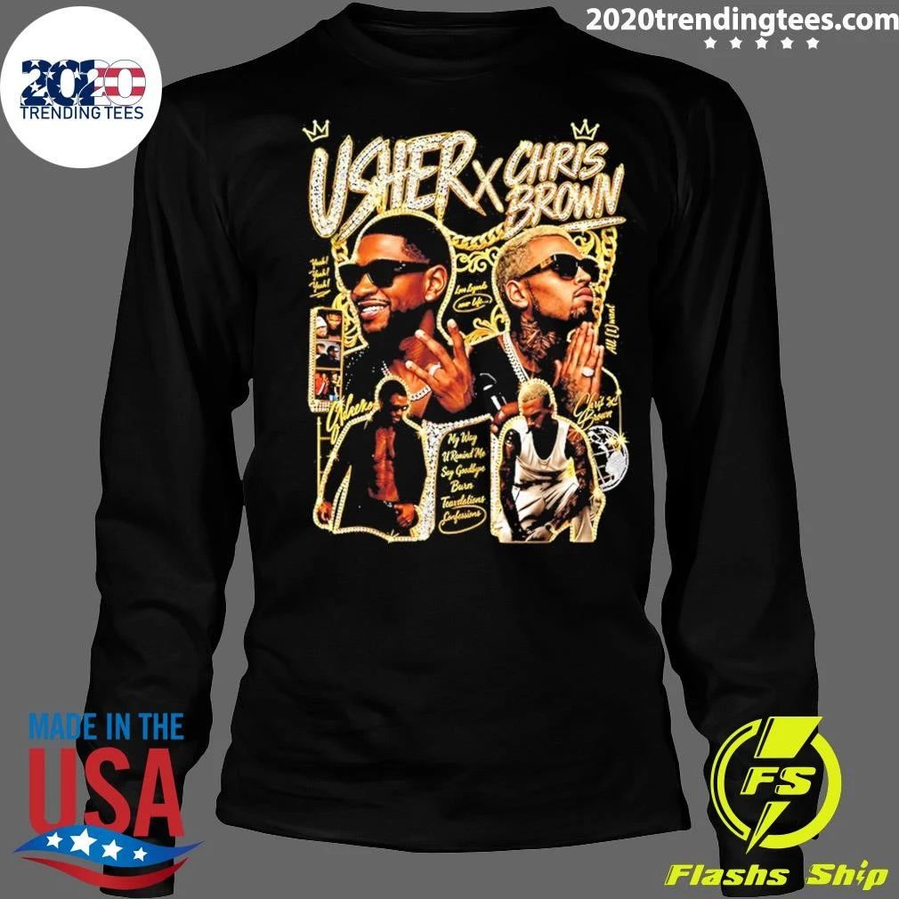 Usher and Chris Brown R&B 2026 Tee Shirt