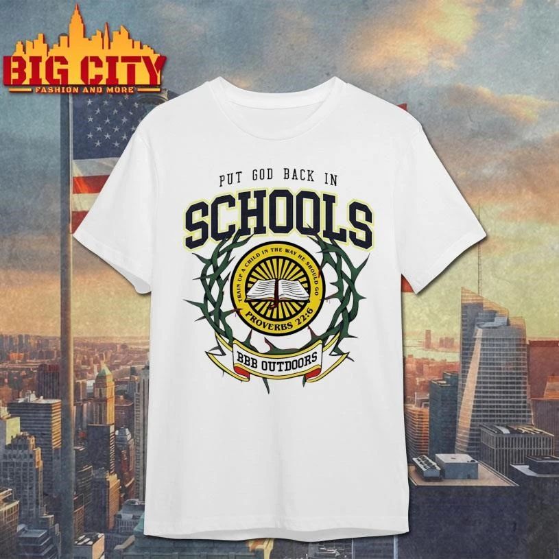 Zach Rushing Put God Back In Schools Shirt