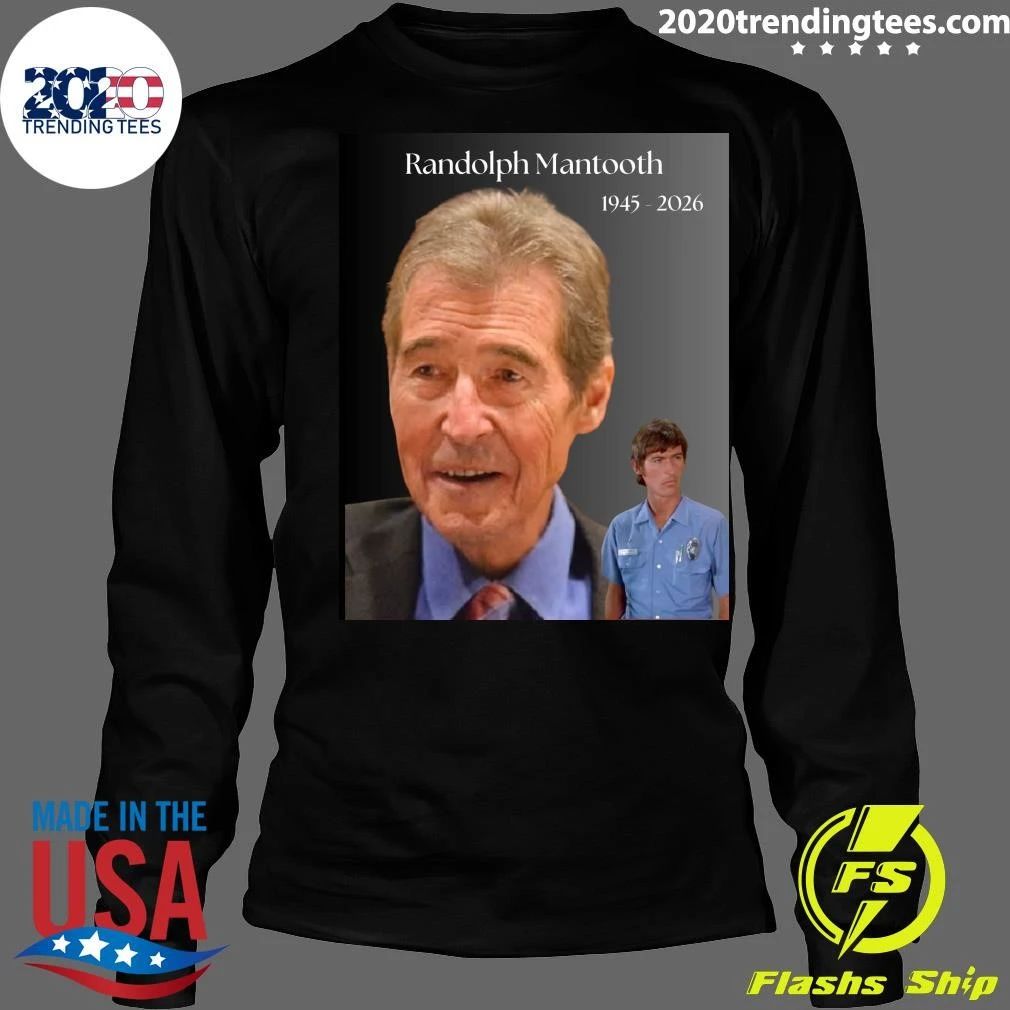 Firefighter-Paramedic Johnny Gage on Emergency Randolph Mantooth 1945-2026 Shirt