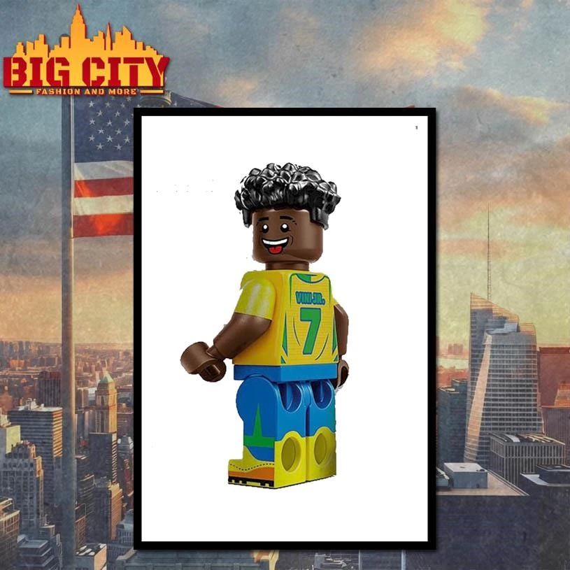 Vinicius Junior x LEGO Legends Wolrd Cup 2026 Collection Minifigure Graphic Shirt