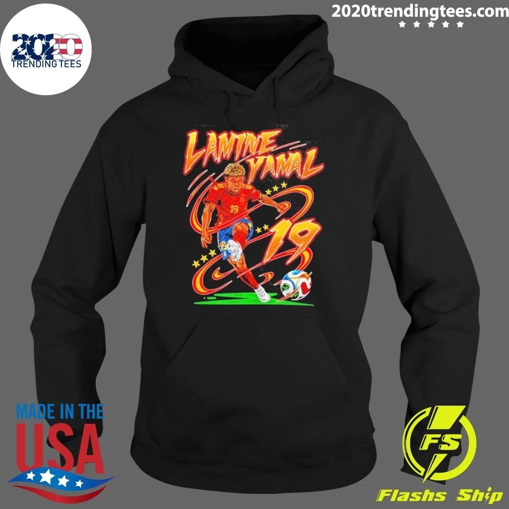 Lamine Yamal 19 Spain National Football Team Shirt