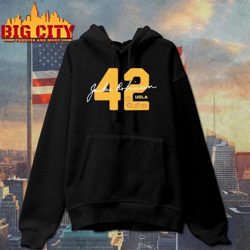 UCLA Jackie Robinson 42 Letterman Shirt