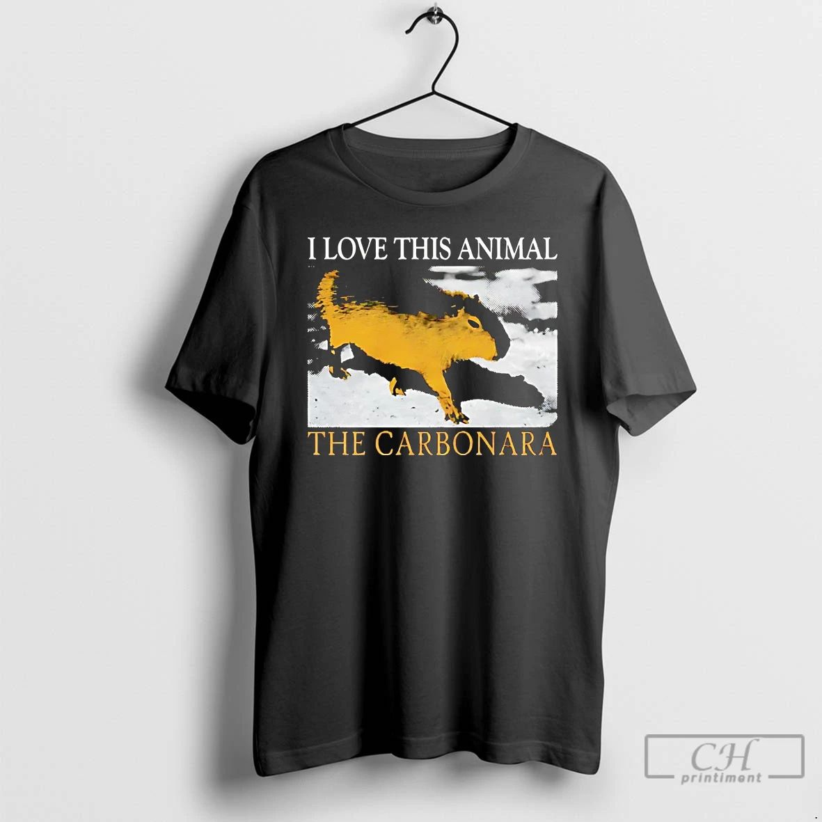 Classic Capybara I Love This Animal The Carbonara T Shirts