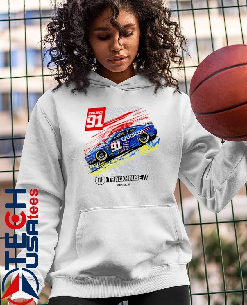 Trackhouse Racing Team Collection Kevin Magnussen Project91 Qualcomm Car shirt