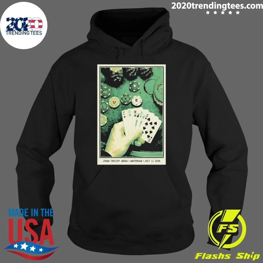 Luke Combs Johan Cruijff ArenA In Amsterdam Netherlands July 11 2026 Shirt