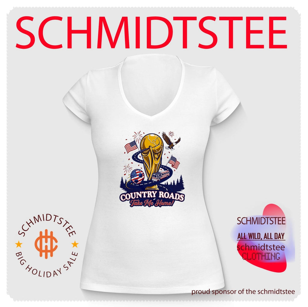 Country Roads Take Me Home World Cup Soccer USA shirt