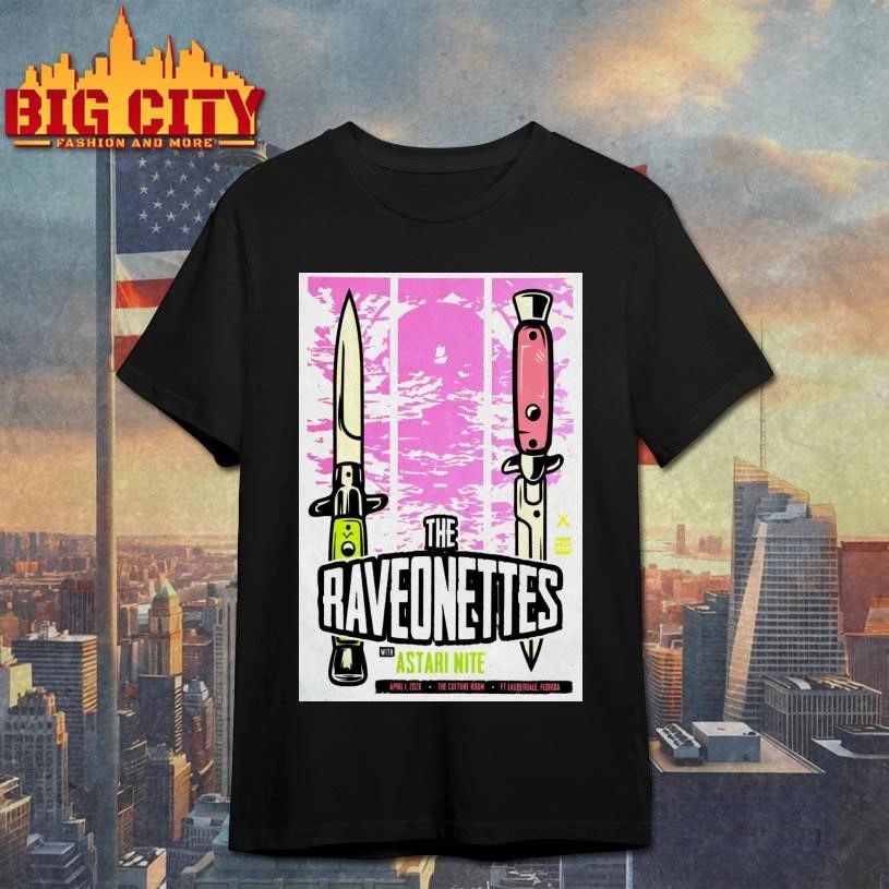 The Raveonettes April 1 2026 In Fort Lauderdale, FL Tour Poster Shirt