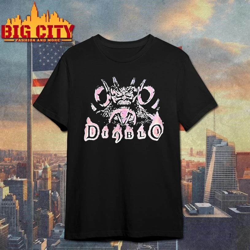 Gaming Apparel Diablo Demon Head Logo Shirt