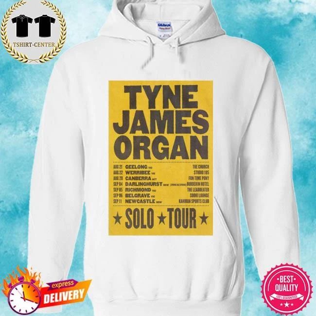 Tyne-James Organ Solo Australian Tour 2026 Poster Shirt