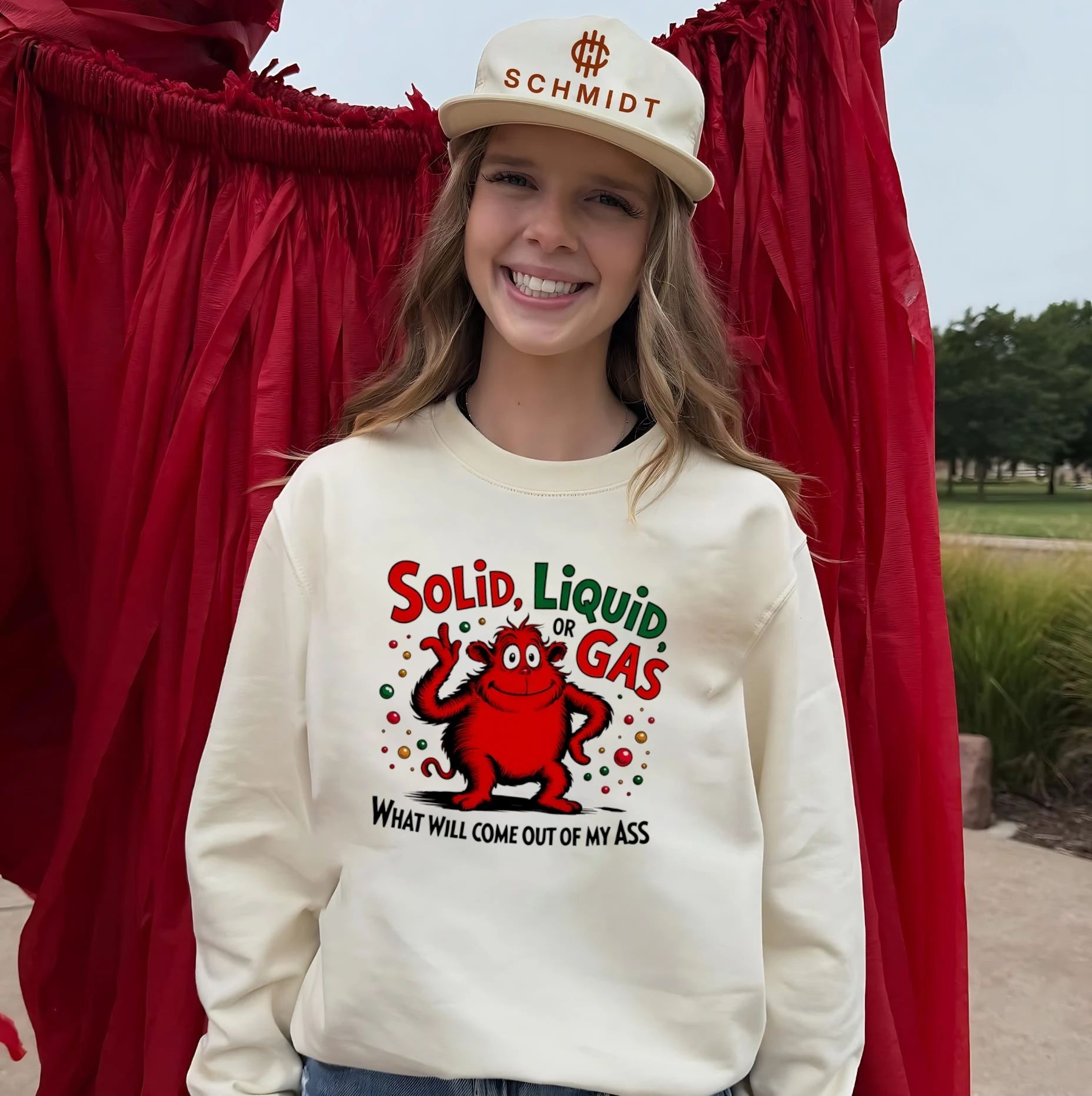 Solid Liquid or Gas What Will Come Out of My Ass Science shirt