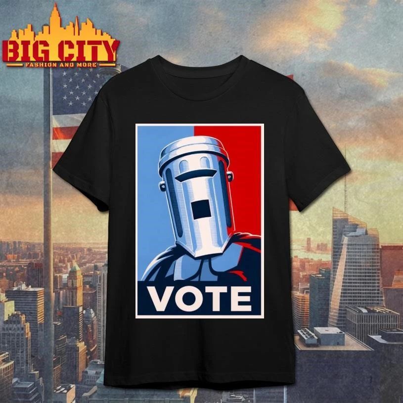 Count Binface Vote Campaign Poster Blue Red Aesthetic shirt