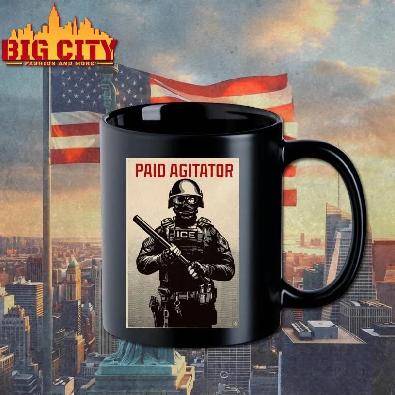 Paid Agitator ICE 2026 LIMITED Poster Shirt