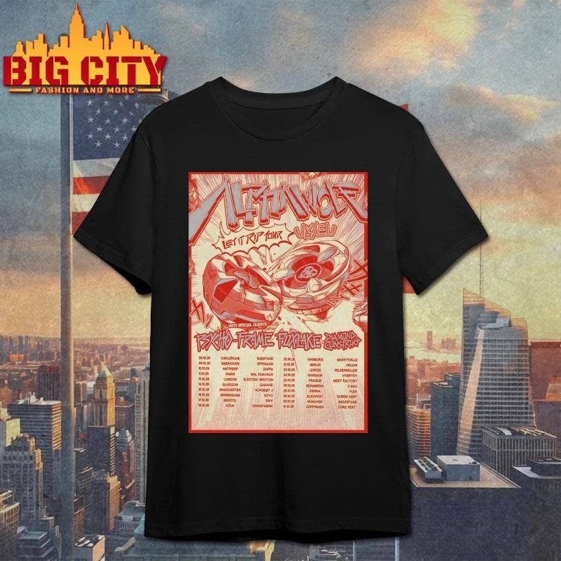 Alpha Wolf Let It RIP EUROPE-UK 2026 Tour Poster Shirt