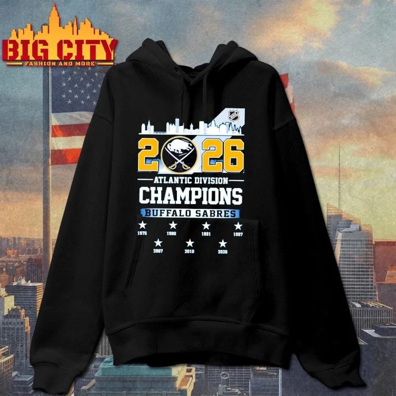 Atlantic Division Champions Buffalo Sabres 2026 Shirt