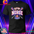 Row Norge Viking Ship Flag T-Shirt