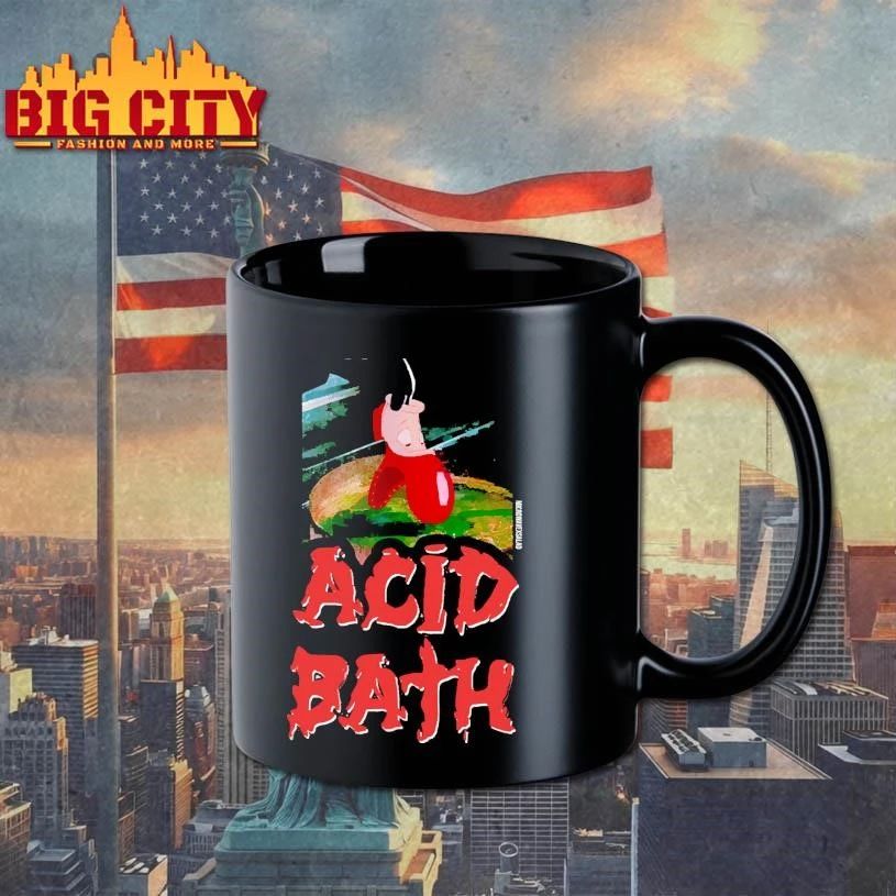 Roger Rabbit Dip Acid Bath sludge metal band mashup shirt