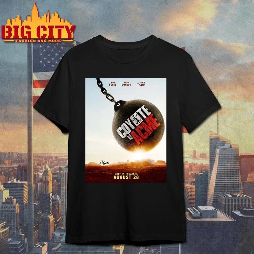 Coyote vs ACME Movie 2026 Official Poster Only In Theaters August 28 2026 Poster Shirt