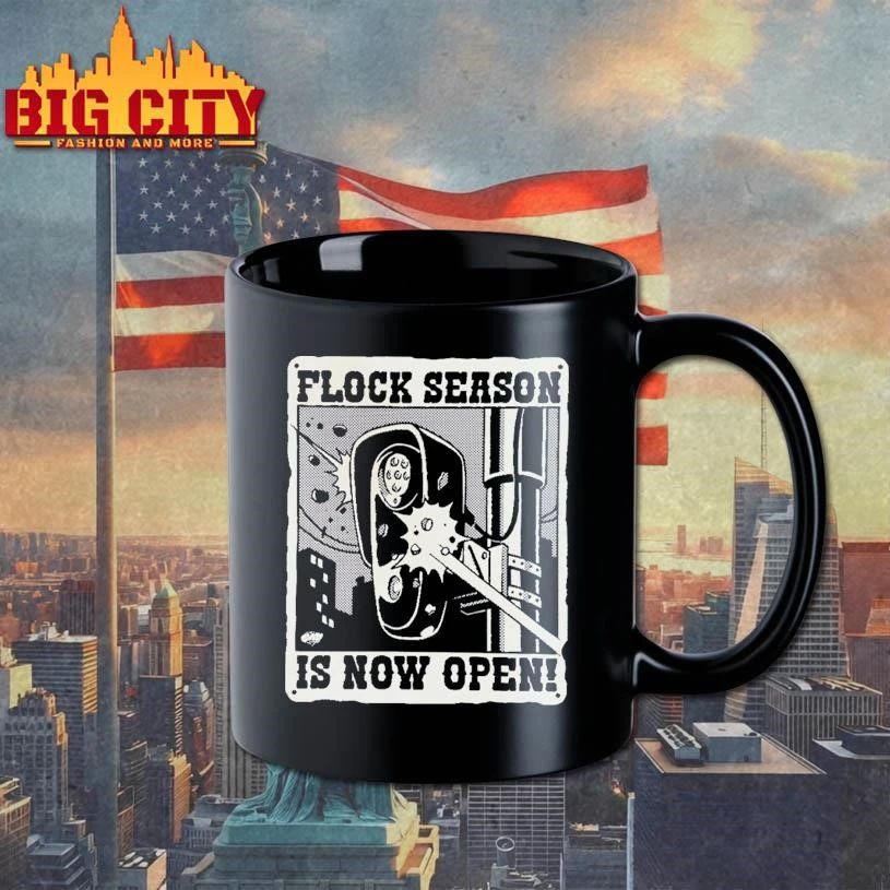 Flock Season Is Now Open Speed Camera Vandals Street Art Meme Shirt