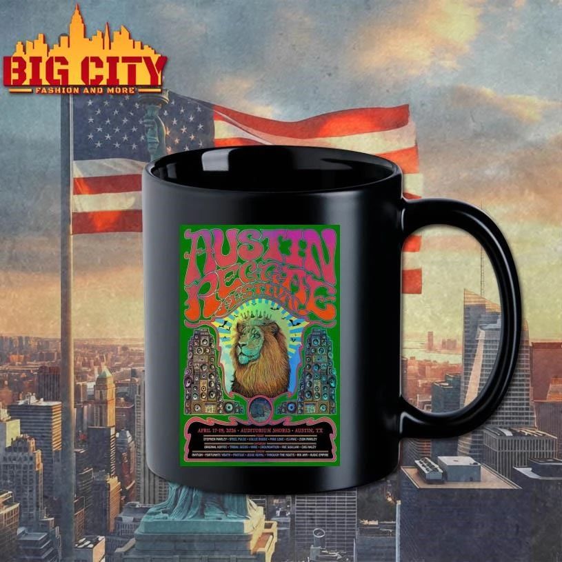 Apr 18 2026 Austin, TX Austin Reggae Festival Poster Shirt