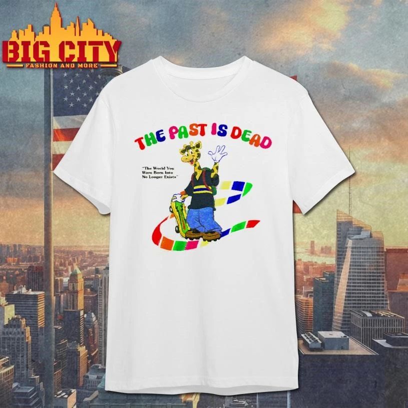 Toys R Us Geoffrey Giraffe The Past Is Dead Retro Skateboard Shirt