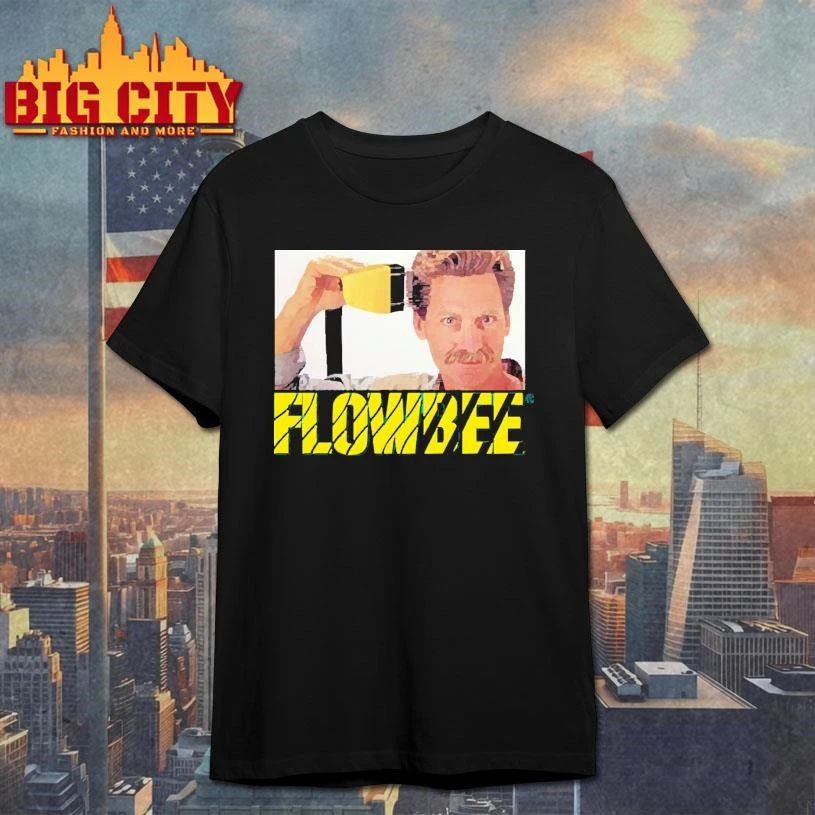 Flowbee vintage hair cutter system yellow haircut machine shirt