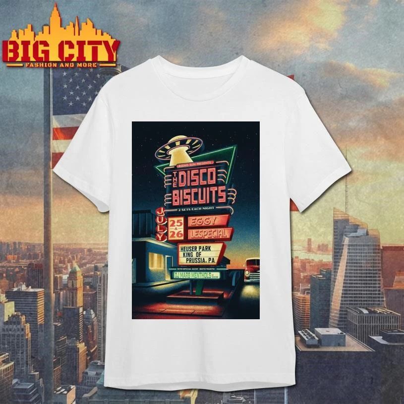 The Disco Biscuits At Heuser Park In King of Prussia, PA On Jul 25, 2026 Poster Shirt