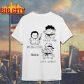 Sackie Chan Michael Eyers Sack Norris Cute Mashup Cartoon Parody Fan Shirt