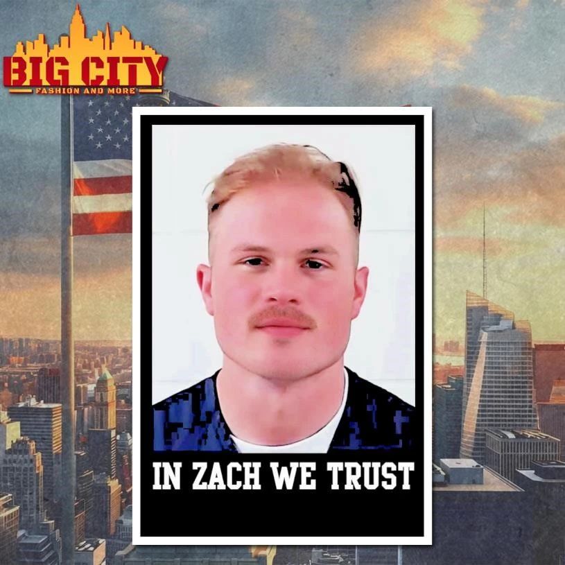 Zach Bryan Mugshot In Zach We Trust Shirt