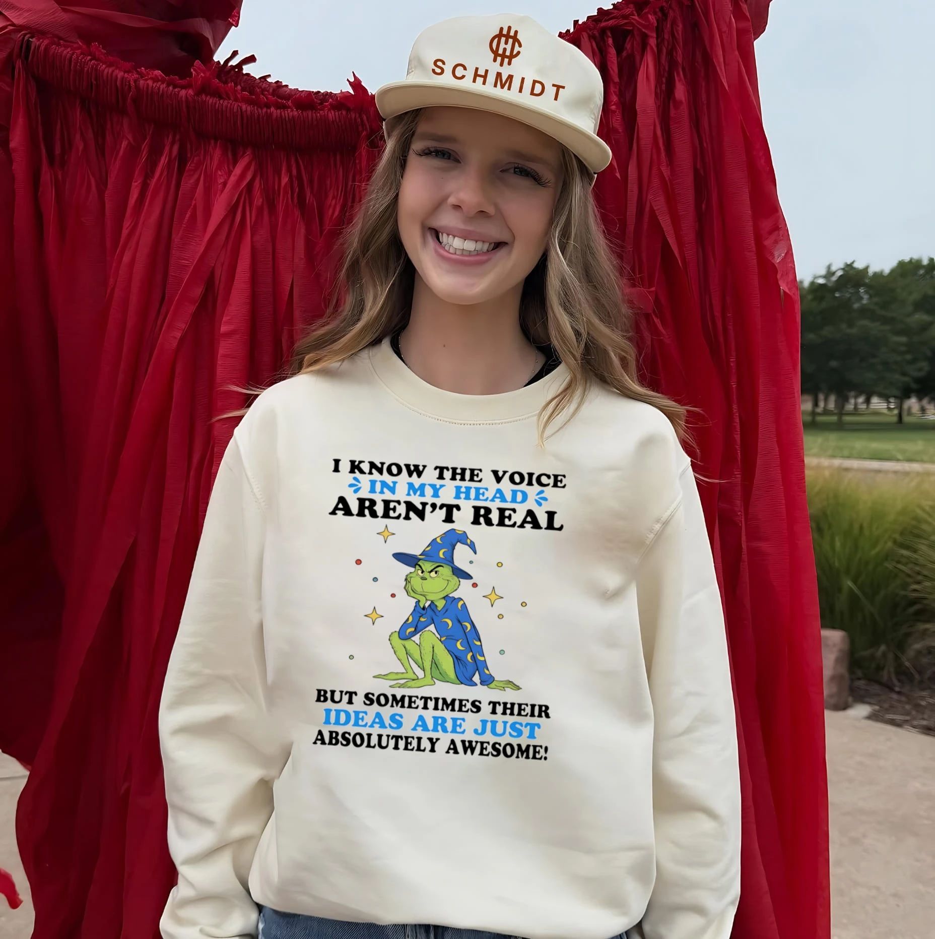 The Grinch I Know the Voice in My Head Aren’t Real Quote shirt