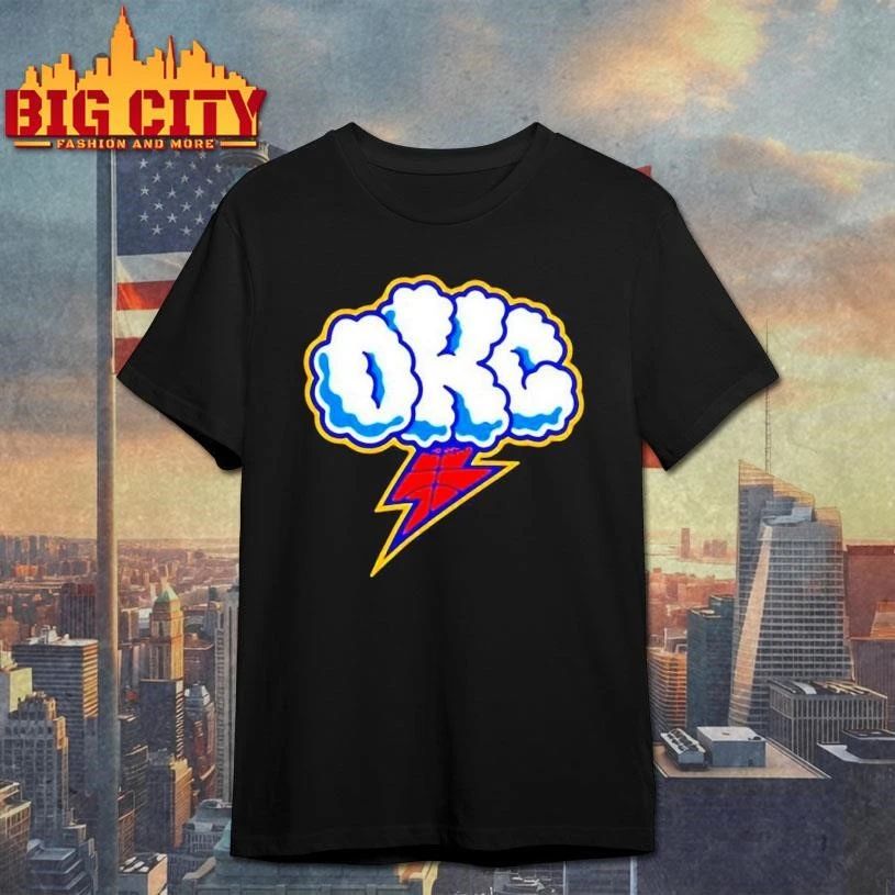 Oklahoma City Thunder basketball lighting Shirt